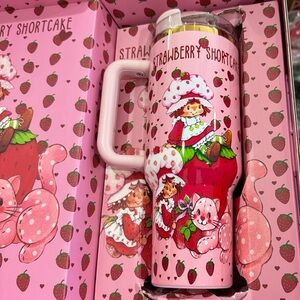Stanley 40 oz. Pink Strawberry Shortcake Tumbler